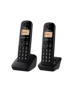 Digital Cordless Phone with Nuisance Call Block, 2 handsets, Call Block Key and Enhanced Receiver Volume KX-TGB612EB