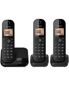 Triple Digital Cordless Phone without Answering Machine KX-TGC413EB