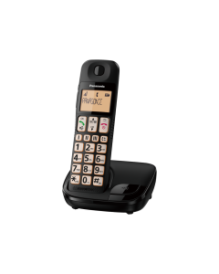 Single Digital Cordless Phone with Hearing Aid Compatibility KX-TGE110EB
