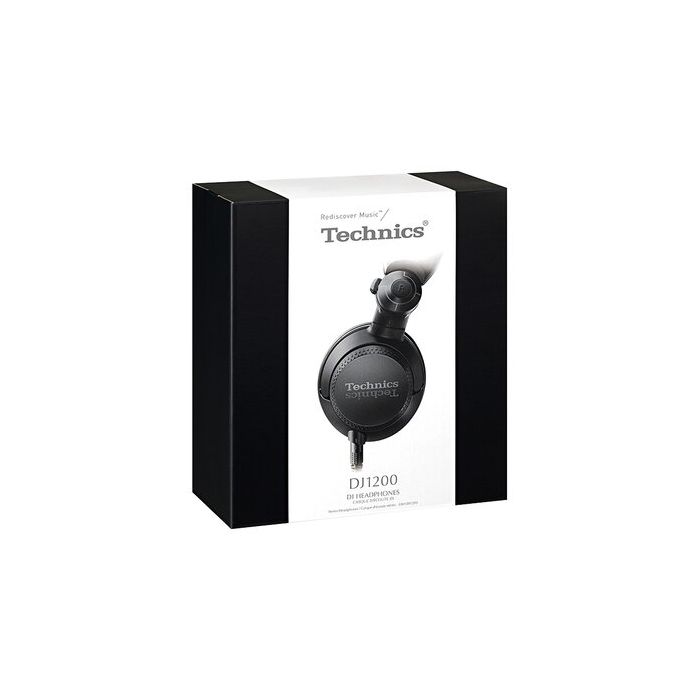 n*i様 Technics DJ1200 DJヘッドフォン ブラック Technics EAH-DJ1200 DJ Headphones | Bax Music