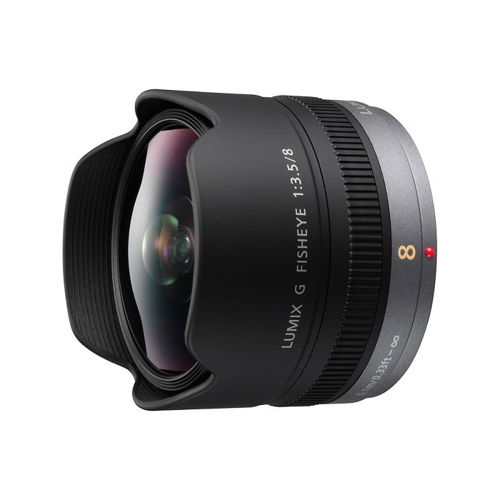 LUMIX G FISHEYE 8mm / F3.5 H-F008 魚眼レンズ LUMIX G Fisheye 8mm Black Lens H-F008E | Panasonic Store UK