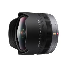 ★極上品★ LUMIX G FISHEYE 8mm F3.5 LUMIX G Fisheye 8mm Black Lens H-F008E | Panasonic Store UK
